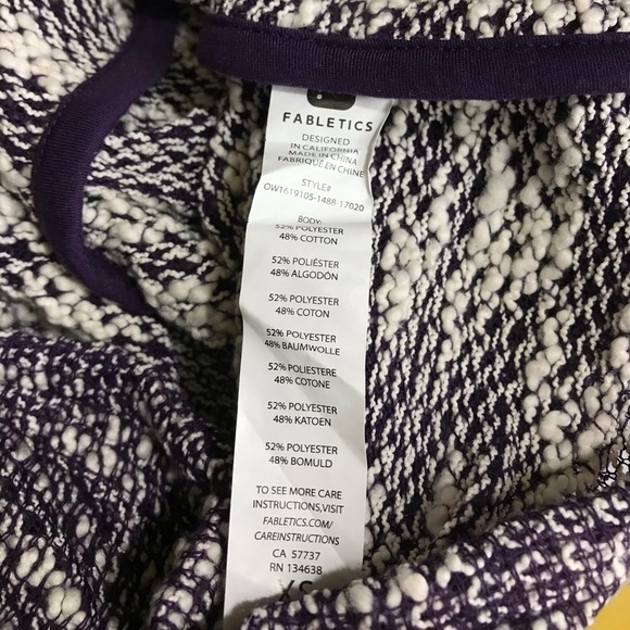 Fabletics Moscow Wrap Open Front Duster Cardigan - Picture 5 of 6